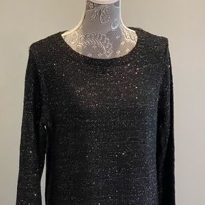 Black & Silver Sweater